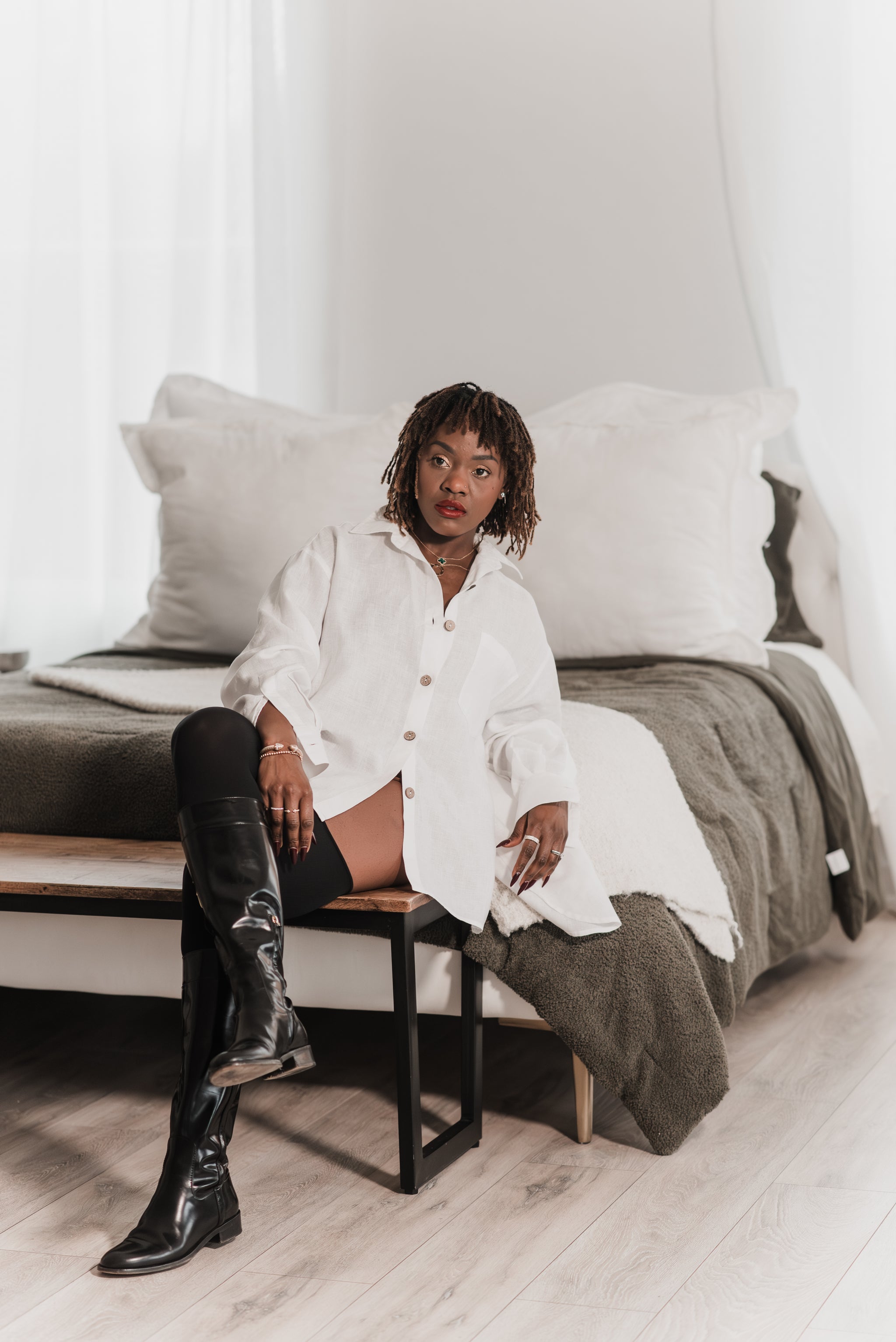 The Hubby 100% Linen Shirt – JODI MELISSA