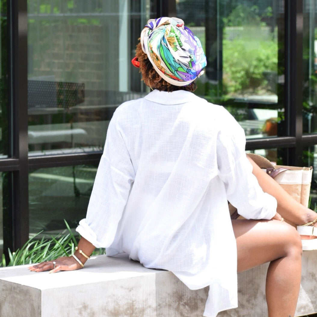 100% Mulberry Silk Scarf - Hummingbird – JODI MELISSA